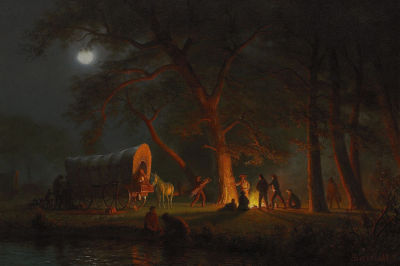 The Oregon Trail Albert Bierstadt